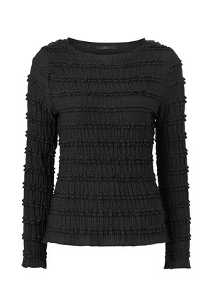 Ellos Collection, OBERTEIL MIT RÜSCHEN - Blouse - black