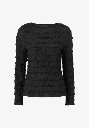 Ellos Collection, OBERTEIL MIT RÜSCHEN - Blouse - black