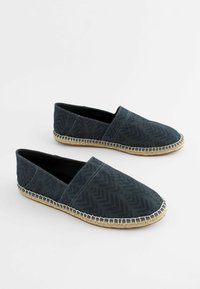 Next CRINKLE FRILL TRIM - Espadrille - navy