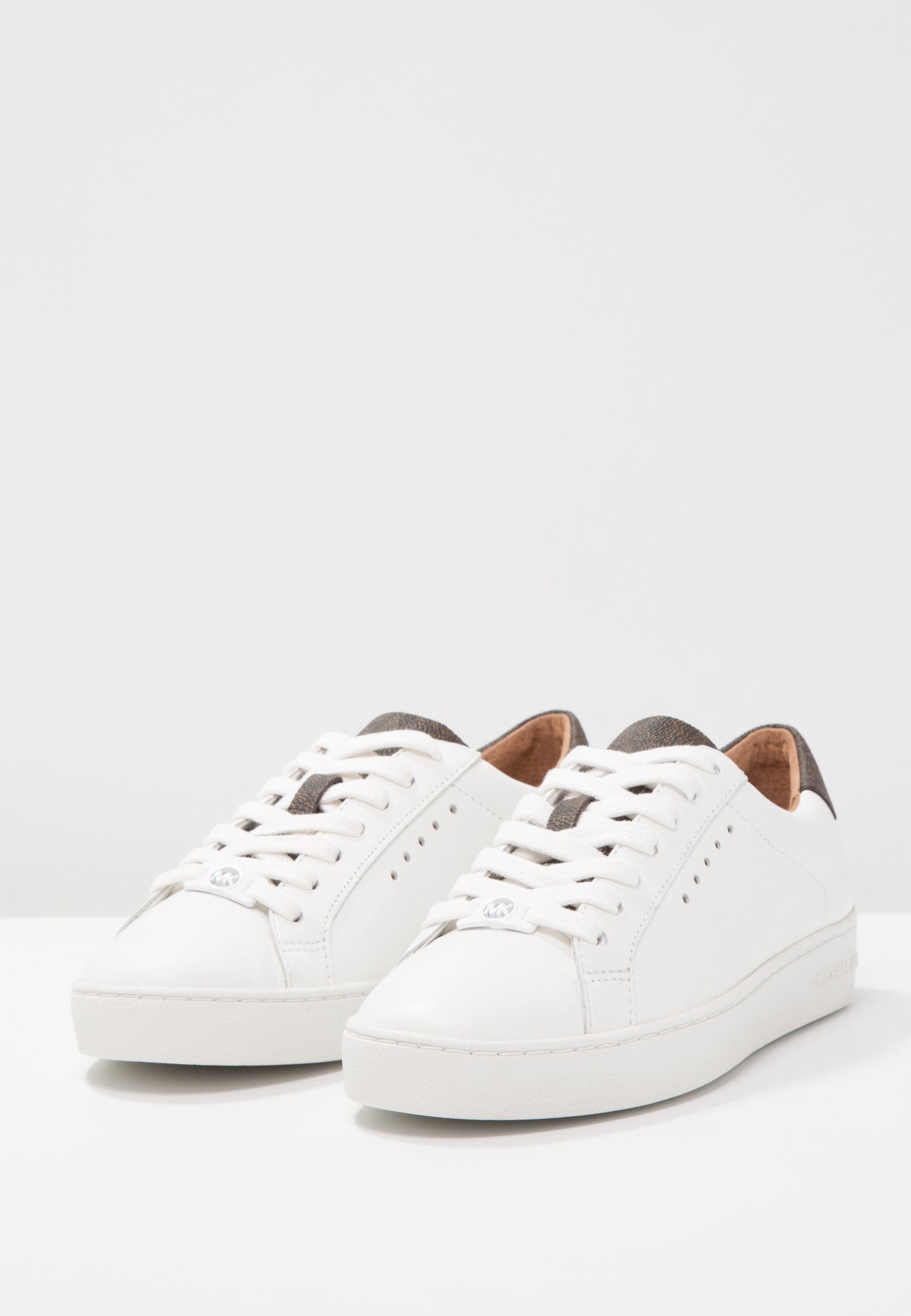 MICHAEL Michael Kors IRVING Joggesko optic whitebrown MICHAEL Michael Kors IRVING Joggesko optic whitebrown