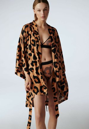 ESOTIQ QΠШ ROBE ROOTS - Župan - Beige