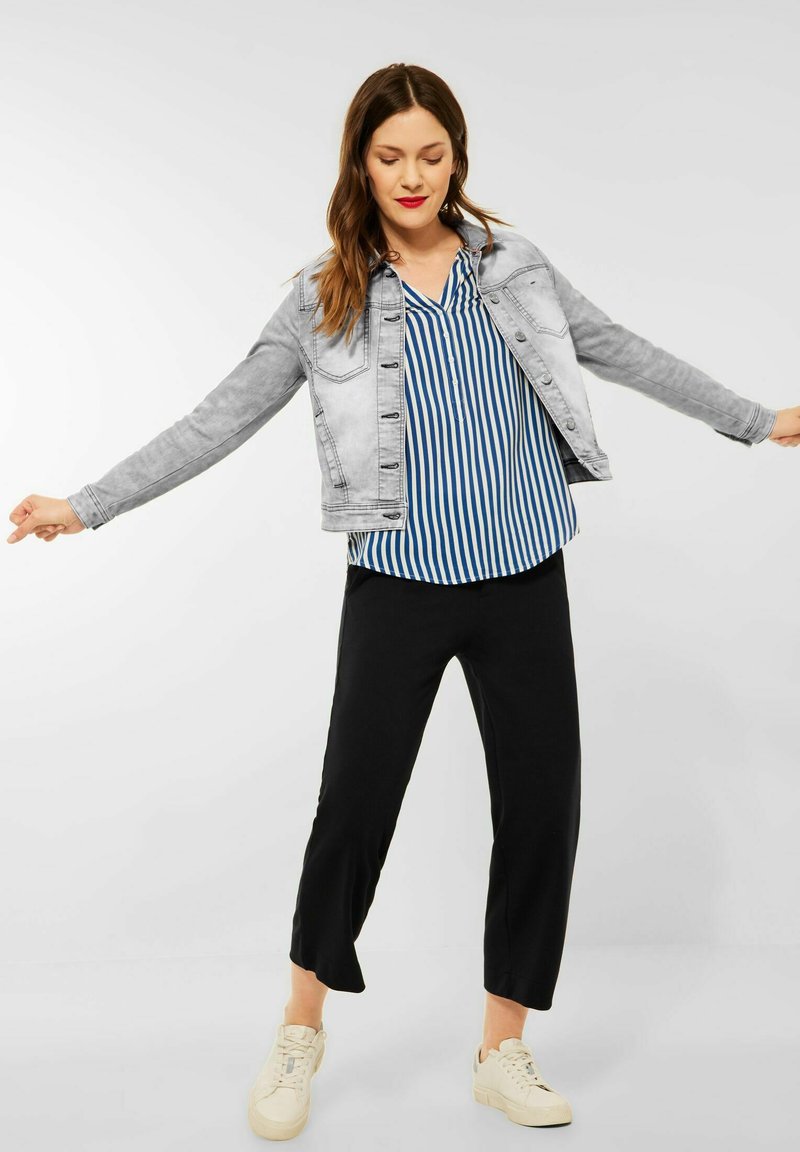 Damen Leichte Jacken | Street One Jeansjacke grau/hellgrau - BY00001 Damen Leichte Jacken | Street One Jeansjacke grau/hellgrau - BY00001