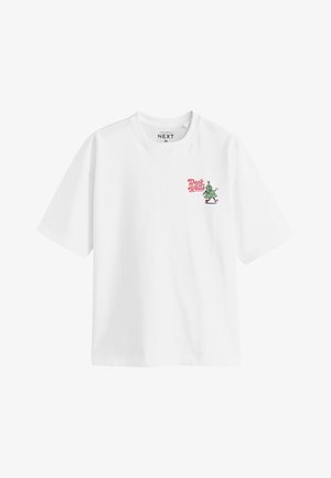 Next CHRISTMAS - T-shirt con stampa - white comic strip