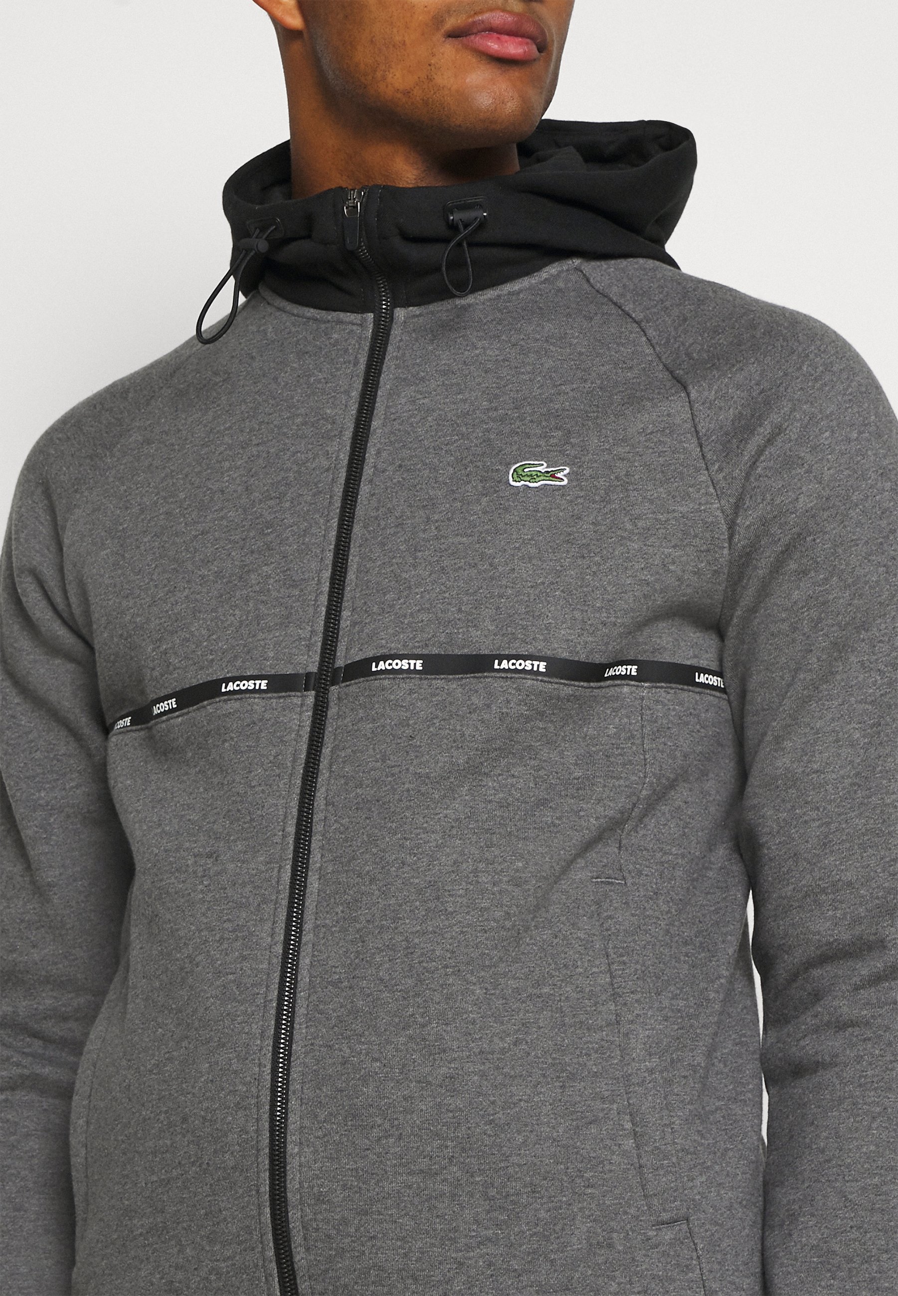 veste lacoste capuche