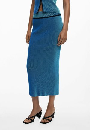 Pencil skirt - blue