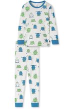 Schiesser Damen Schlafanzug Lang Baumwolle-Nightwear Set di Pigiama