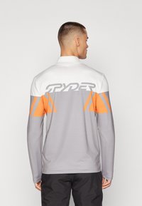 Spyder PODIUM 1/2 ZIP - Topper langermet - concrete