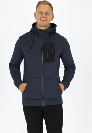 Swedemount TRONDHEIM - Zip-up sweatshirt - dk navy melange