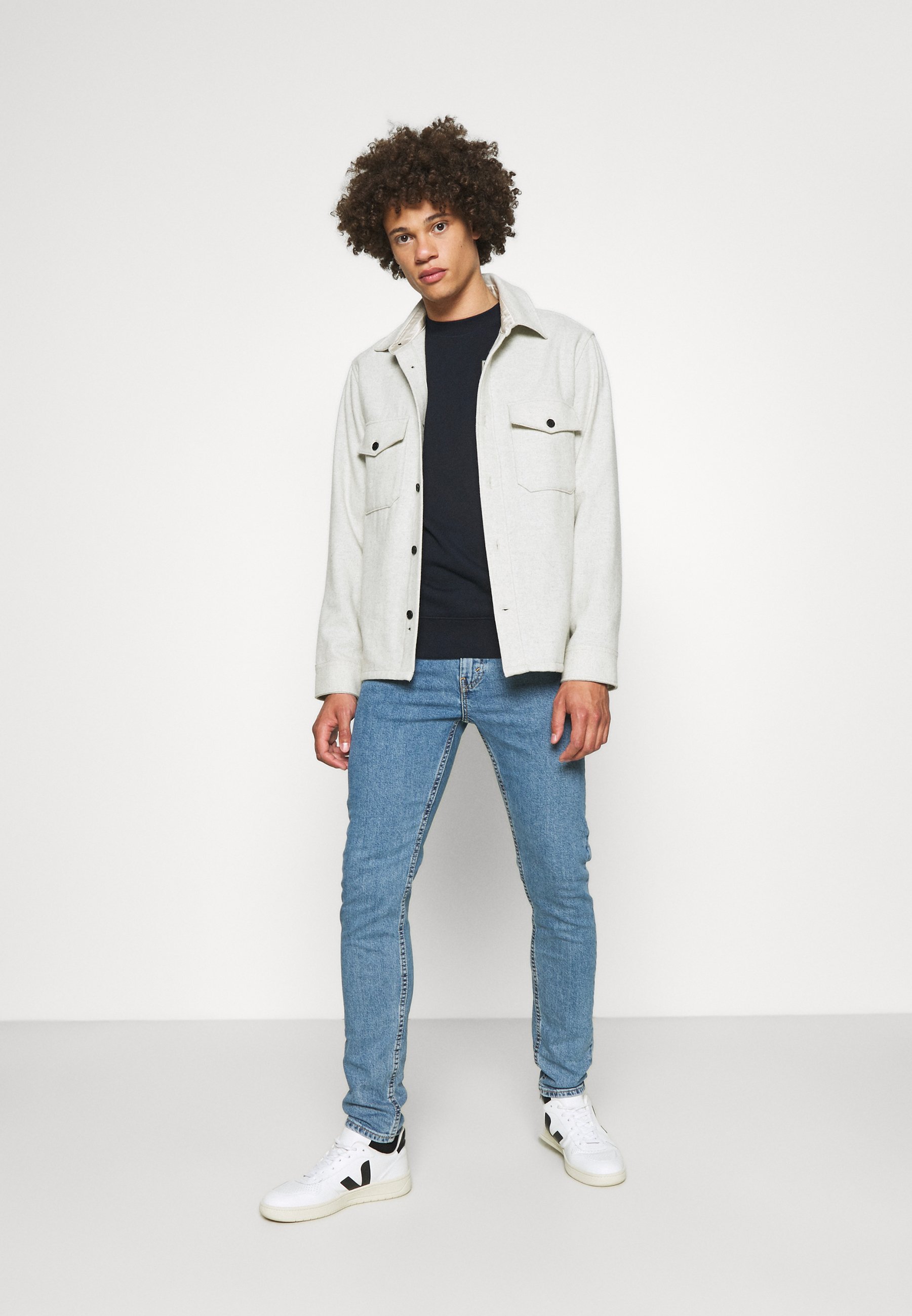 Levi's® 512™ SLIM TAPER LO BALL - Slim fit jeans - blue denim/Blauw  denim/bluedenim - Zalando.nl