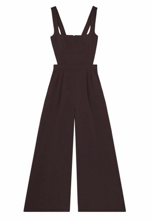 REGULAR FIT - DION WIDE CUT-OUT - Kezeslábas - burgundy