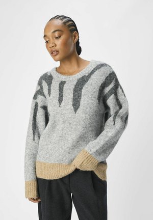 OBJRABU  - Jersey de punto - light grey melange