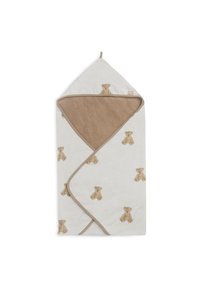 Jollein - TEDDY BEAR - Bath towel - brown Thumbnail Image 1