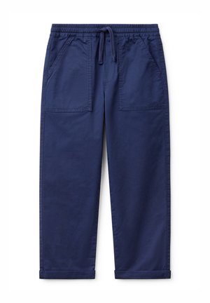 JOGGERS WITH DRAWSTRING - Pantaloni - blue