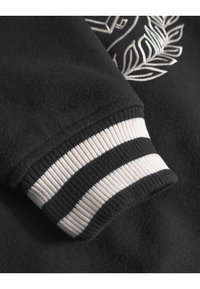 Les Deux YALE VARSITY JACKET UNISEX - Μπουφάν τύπου bomber - black