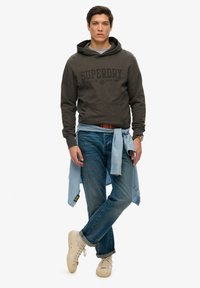 Superdry & Co BRAND  - Hættetrøje - charcoal
