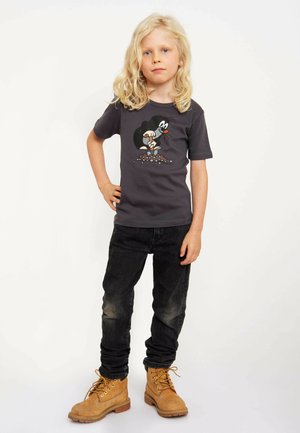 MAULWURF DER KLEINE - Print T-shirt - blau grau