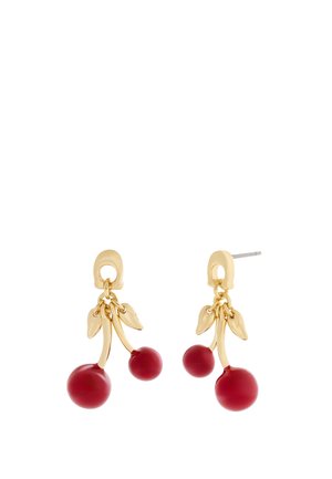 SIGNATURE C CHERRY DROP  - Øreringe - red