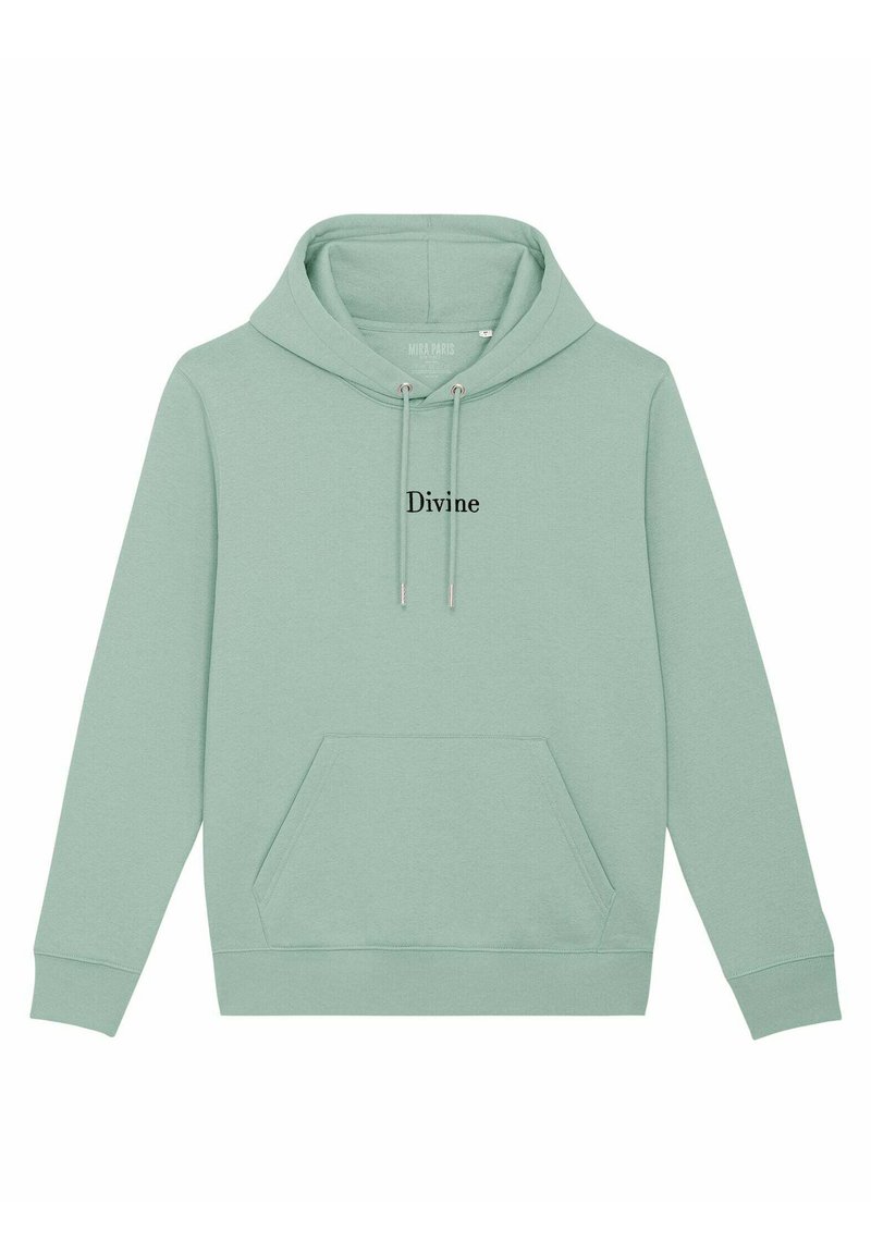 Mira Paris DIVINE EMBROIDERY UNISEX Hoodie light green Zalando.ie