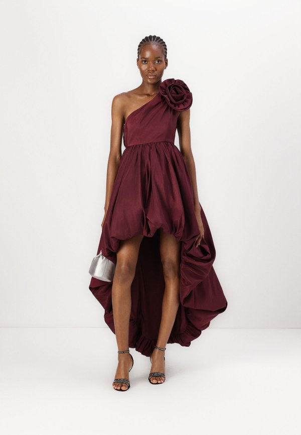 ONE SHOULDER POUF MAXI DRESS - Occasion wear4
