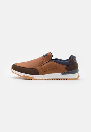 Loaferit/pistokkaat - cognac