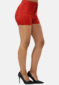 Elara Shorts di jeans - rot