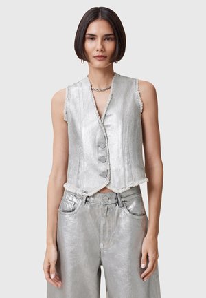 ANDREA - Liivi - metallic silver