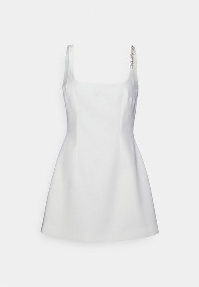 Christopher Kane WEDDING A LISTER CRYSTAL CHAIN MINI DRESS - Suknia balowa