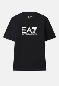 TRAIN VISIBILITY TEE - T-shirt print - black/cream