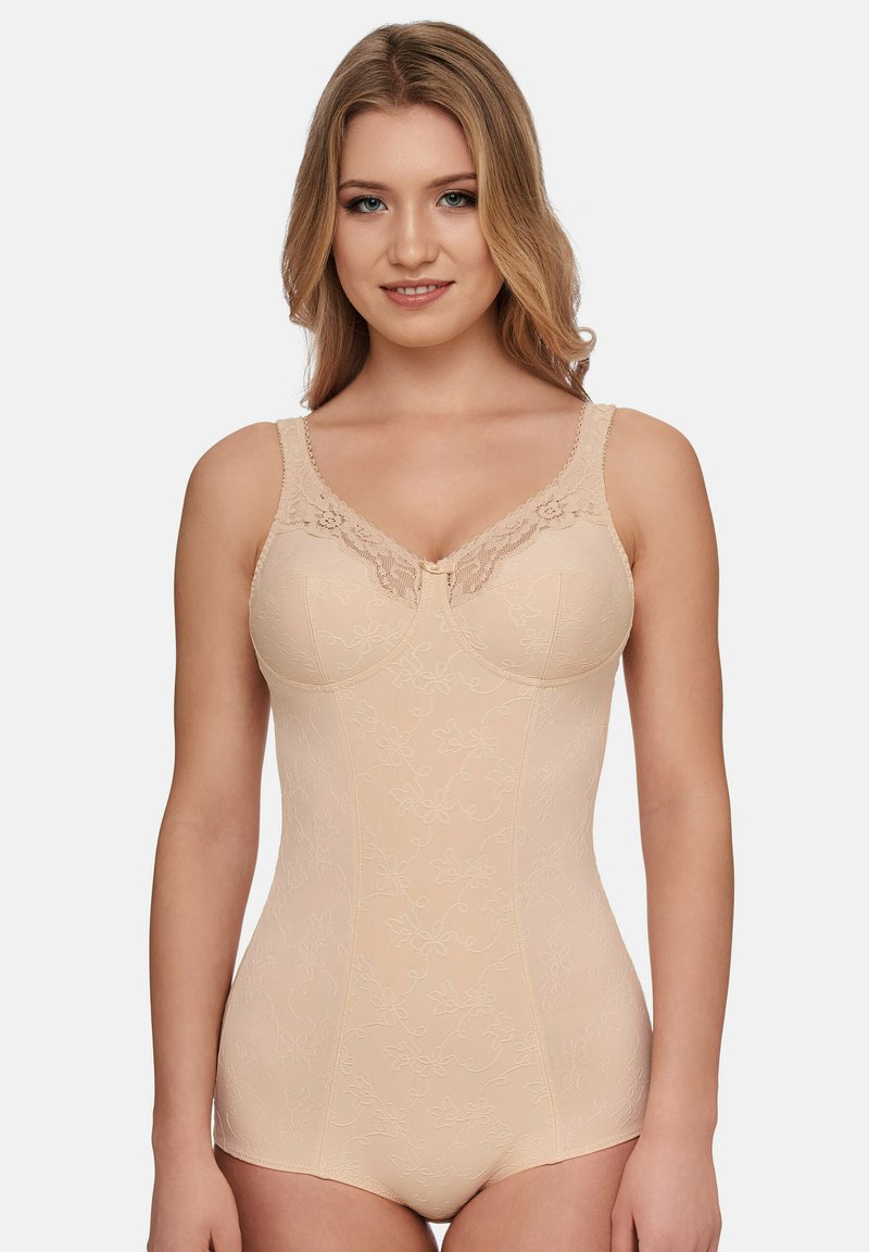 Susa Corselett Shapewear voor dames, body voor het hele lichaam, nude, 85B : Susa Susa Corselett Shapewear voor dames, body voor het hele lichaam, nude, 85B : Susa