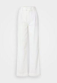 PLEATED TROUSER - Wide Leg - white