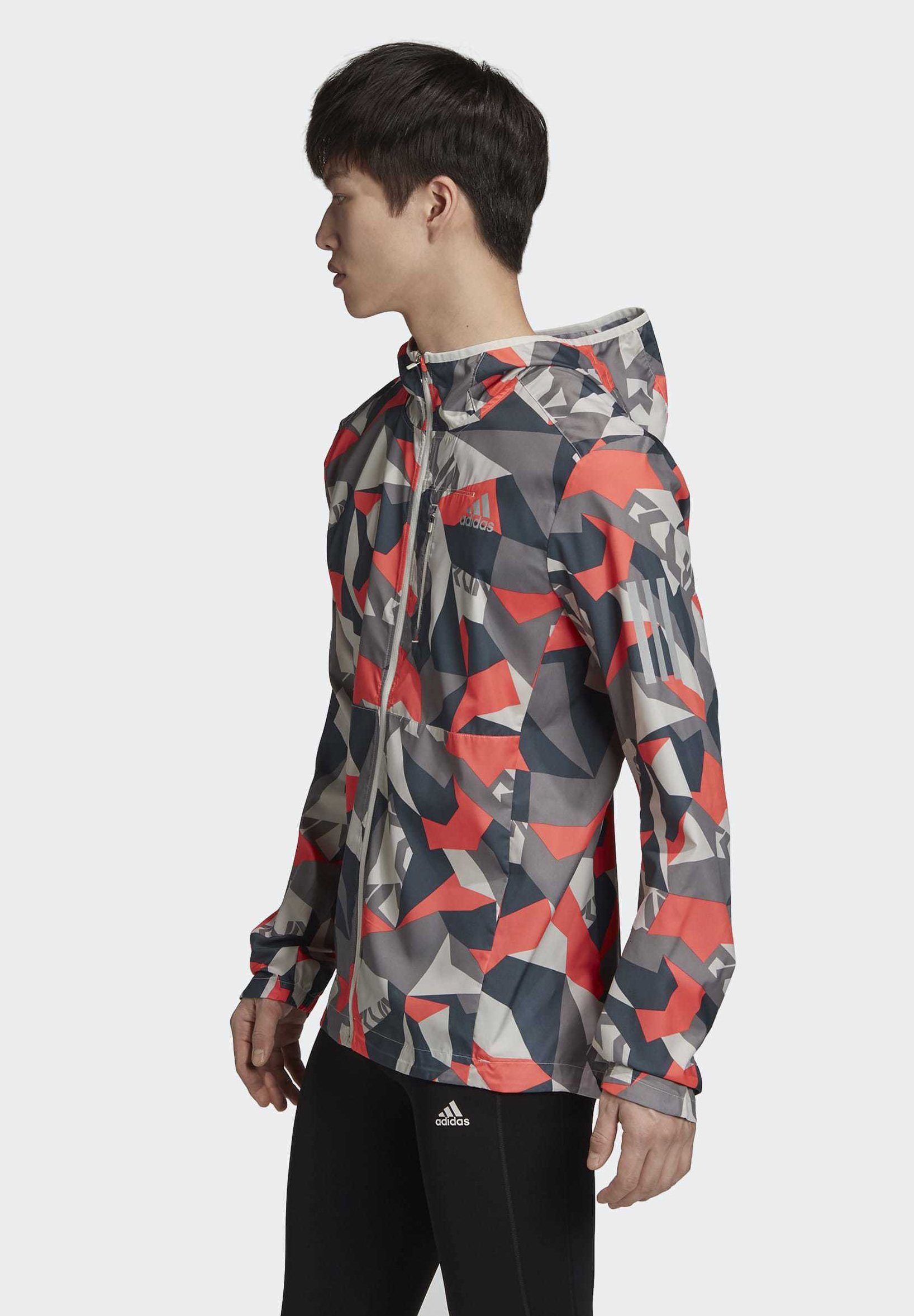 adidas Performance OWN THE RUN CAMO JACKET Outdoorjacke adidas Performance Regenjacke Own the Run Camo Jacke