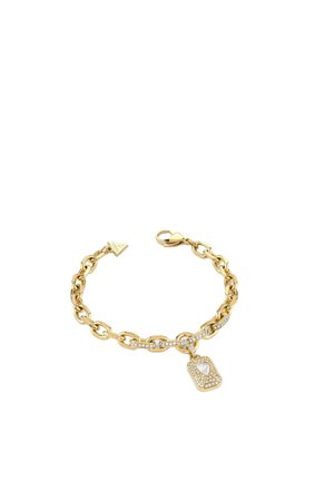 Guess CRYSTAL LOVE - Armband - goldenfarbe