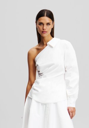 ONE SHOULDER - Pluus - white