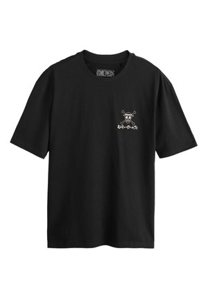 Next REGULAR FIT - ONE PIECE ANIME GRAPHIC - Printtipaita - black