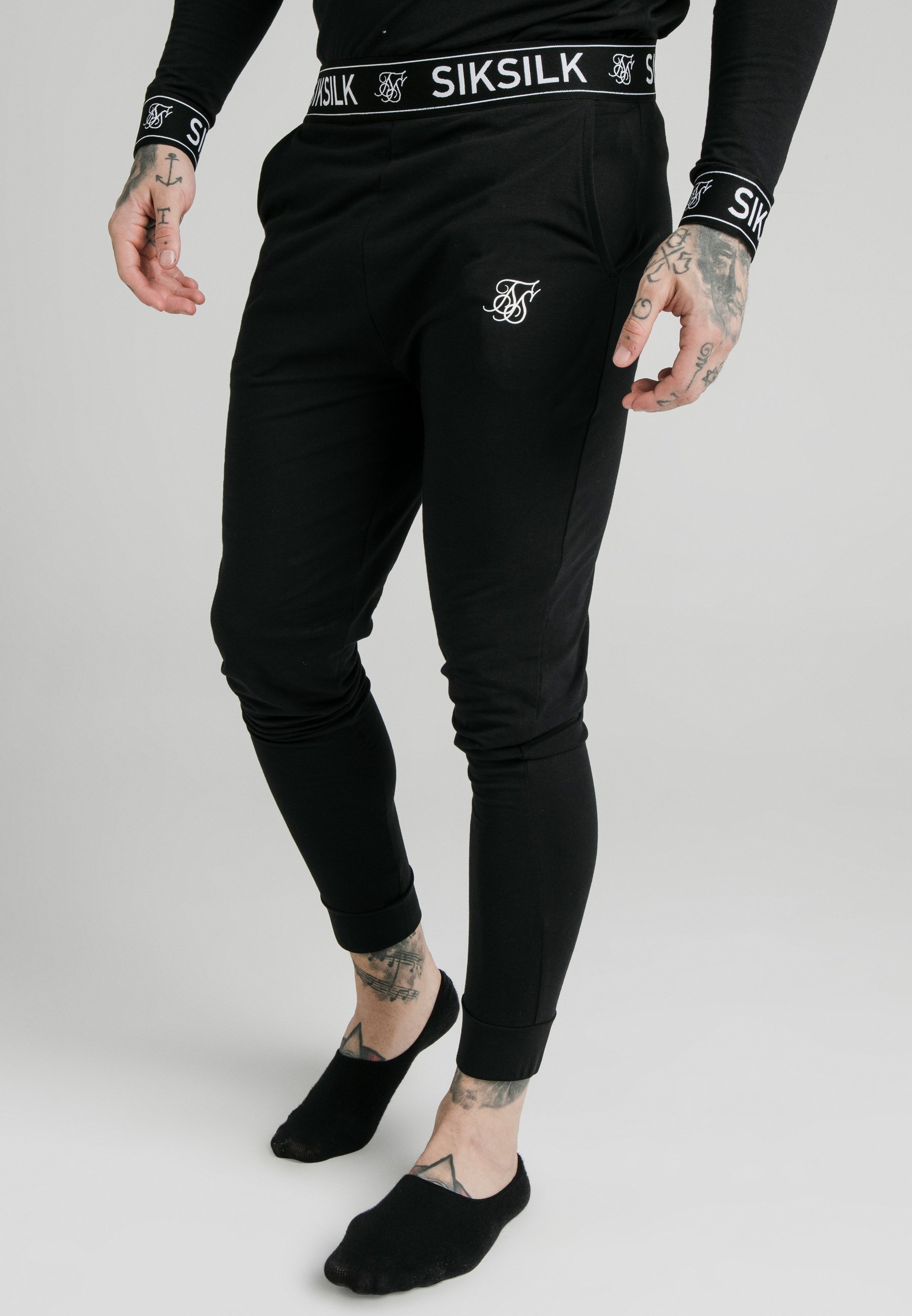 SIKSILK LOUNGE PANTS Joggebukse black Zalando.no SIKSILK Joggebukse black Zalando.no