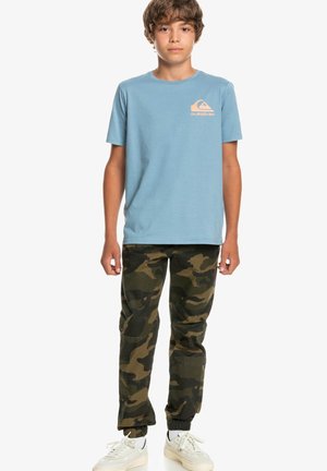 HOW ARE YOU FEELING - T-shirt print - faded denim