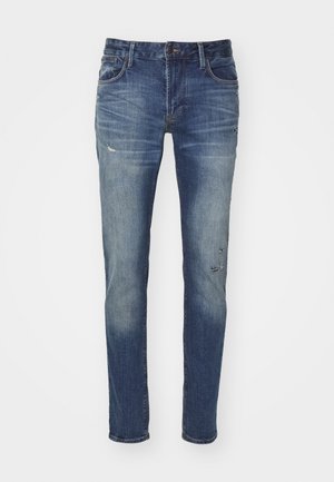 Emporio Armani Calças de ganga justas - denim blue