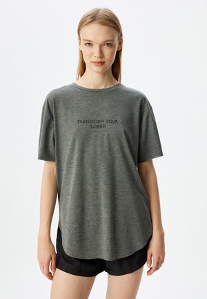 Printtipaita - anthracite