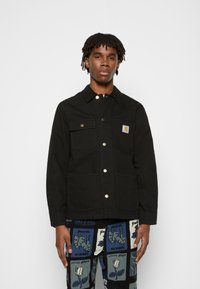 Carhartt WIP MICHIGAN COAT - Casaco de verão -   black rinsed