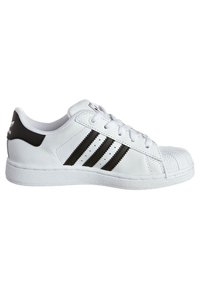adidas Originals SUPERSTAR K - Sportieve veterschoenen - white/black