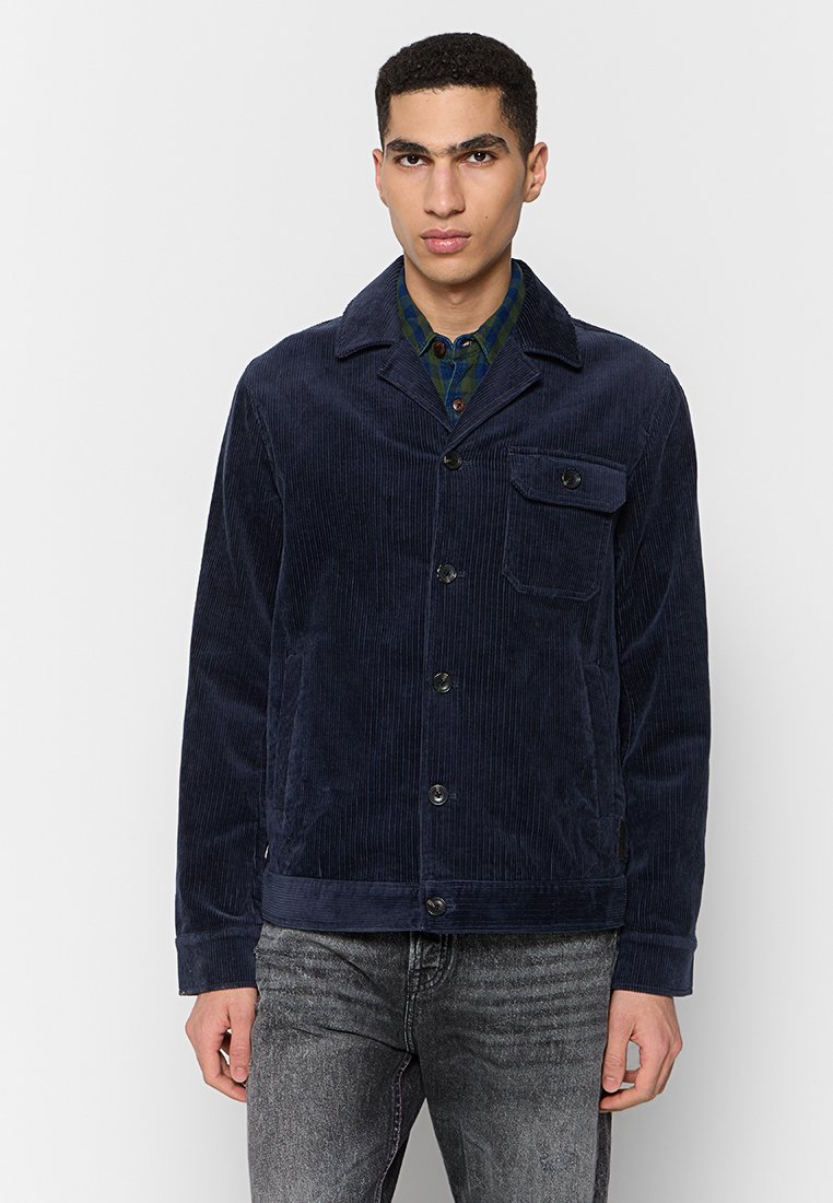 Scotch & Soda Lichte jas donkerblauw