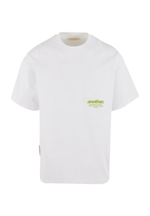 Another Cotton Lab Print T-shirt - white