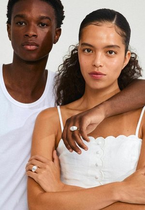 ASLE - Bague - silver plated