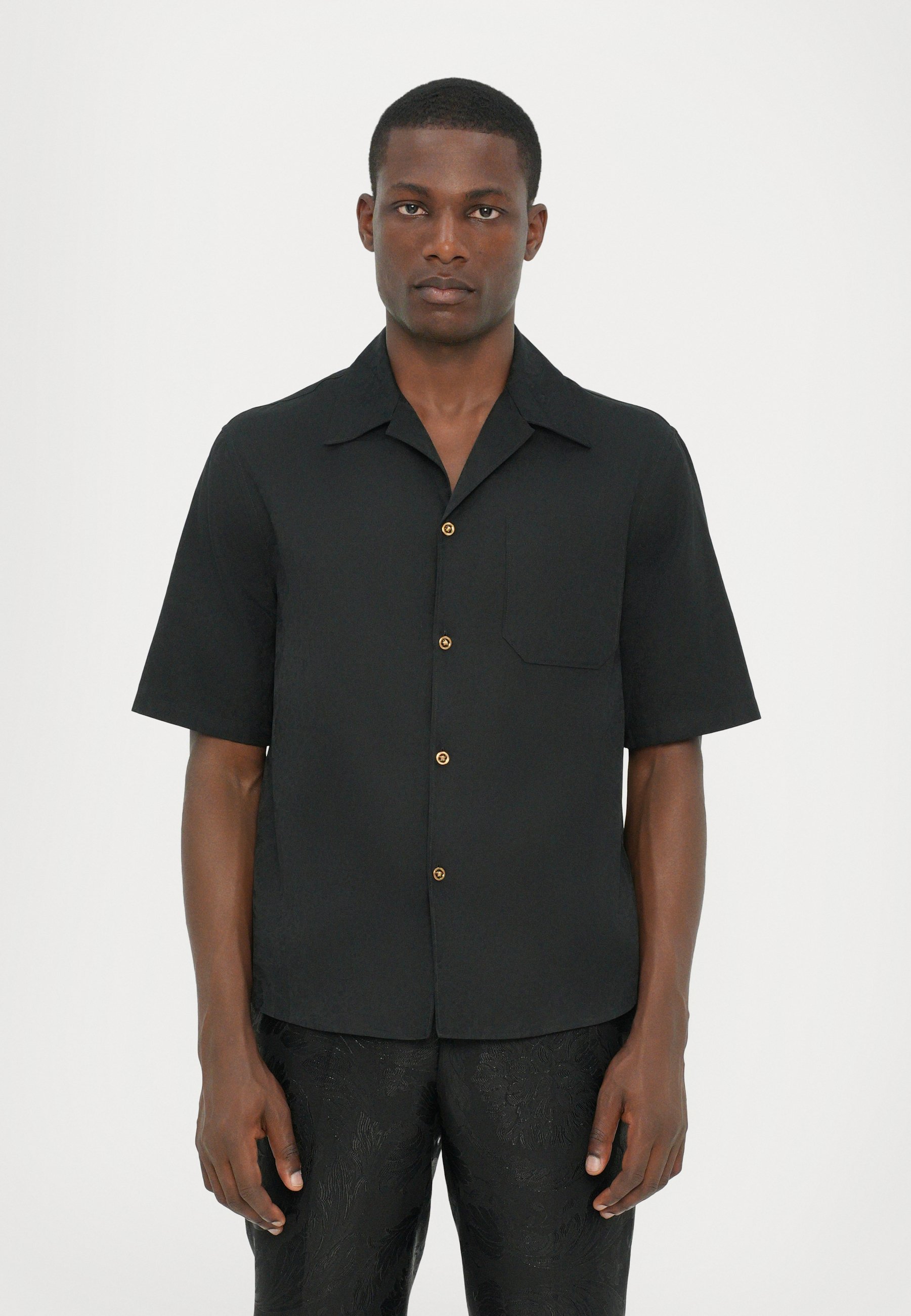 Versace INFORMAL SHIRT BAROQUE - Shirt - black - Zalando.co.uk Versace INFORMAL SHIRT BAROQUE - Shirt - black - Zalando.co.uk