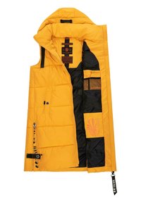 Navahoo SCHNUFFELCHEN - Bodywarmer - amber yellow