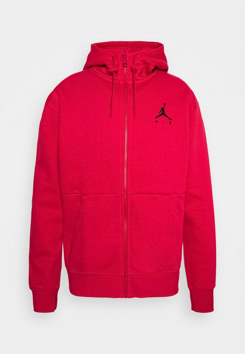 Jordan JUMPMAN AIR Sweater met rits gym red/black/rood Zalando.nl