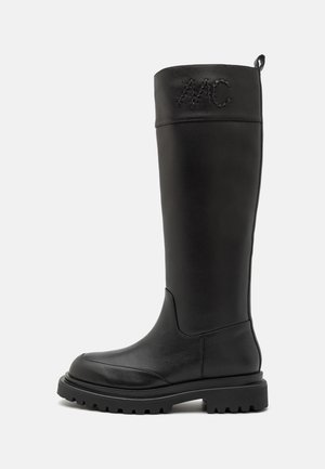 Plateaustiefel - black