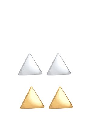 Elli 2 PACK TRIANGLE - Auskari - gold-coloured