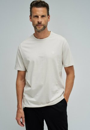 REGULAR - Camiseta estampada - weiß