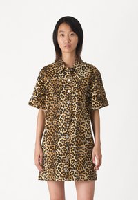 YAS YASLEONORA DRESS - Džinsa auduma kleita - multicolor